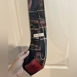 John Weitz Blue Red  Tie
